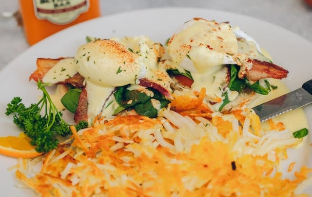 Bacon, Spinach & Tomato.