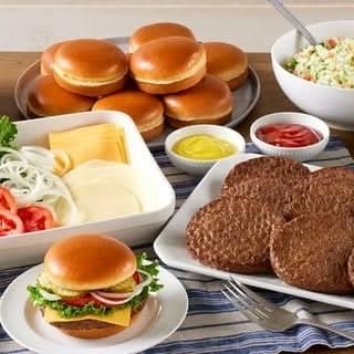 Burger Bar (serves 10)