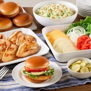 Chicken Sandwich Bar (serves 10)