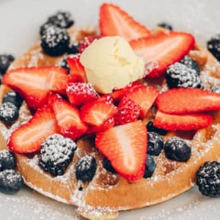 Berry Waffle
