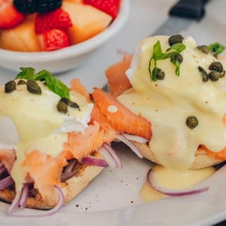 Lox & Capers Benedict