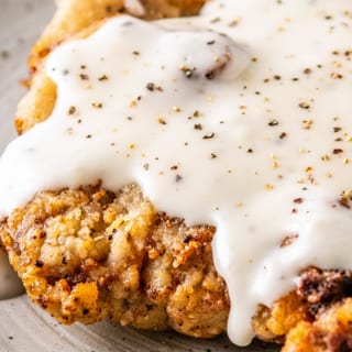 Fried Steak with Gravy